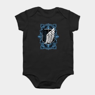 Scouting Legion AOT Anime Fanart Baby Bodysuit